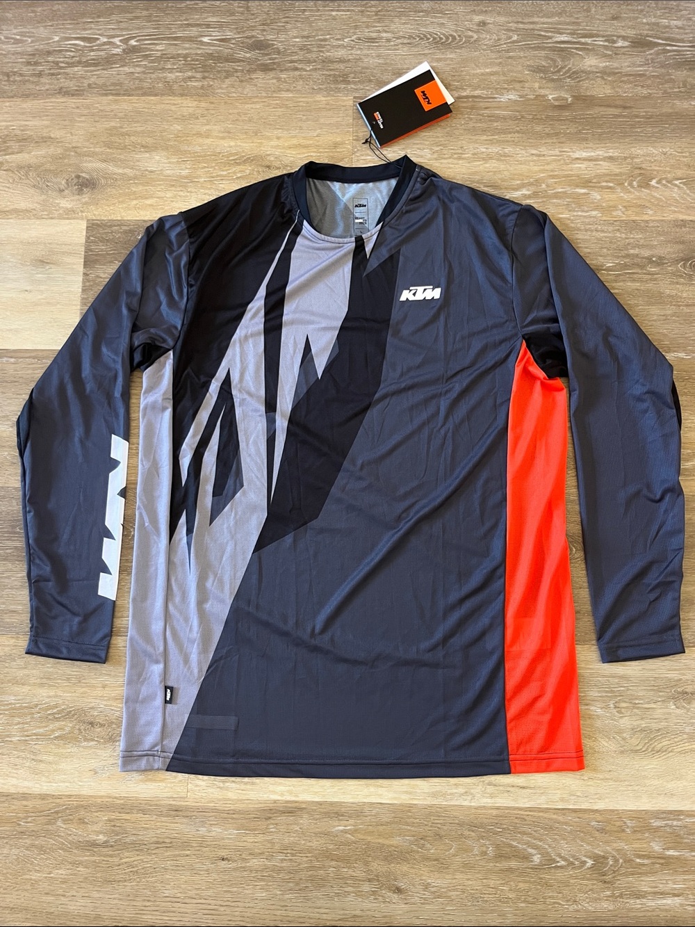 NWT KTM Men’s Motocross Pounce Jersey Black Size L